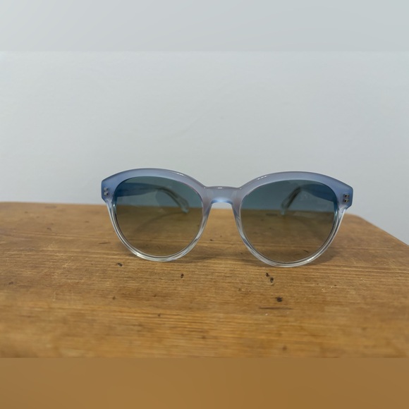PAUL SMITH Blue Ombré Oversized Sunglasses - Picture 3 of 11